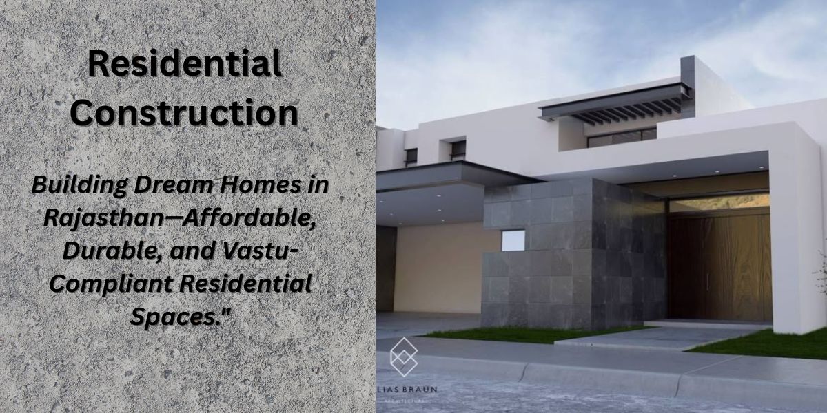Residential construction in Ajmer Rajasthan